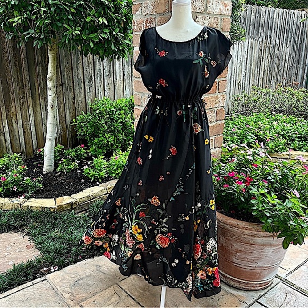 NWT Johnny Was Silk Houstein Cora Dress, Size, XS
